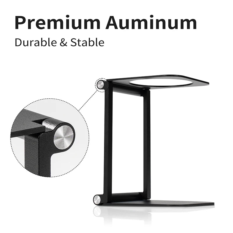 Coffee machine holder drip filter coffee holder aluminum alloy foldable outdoor portable coffee accessories
