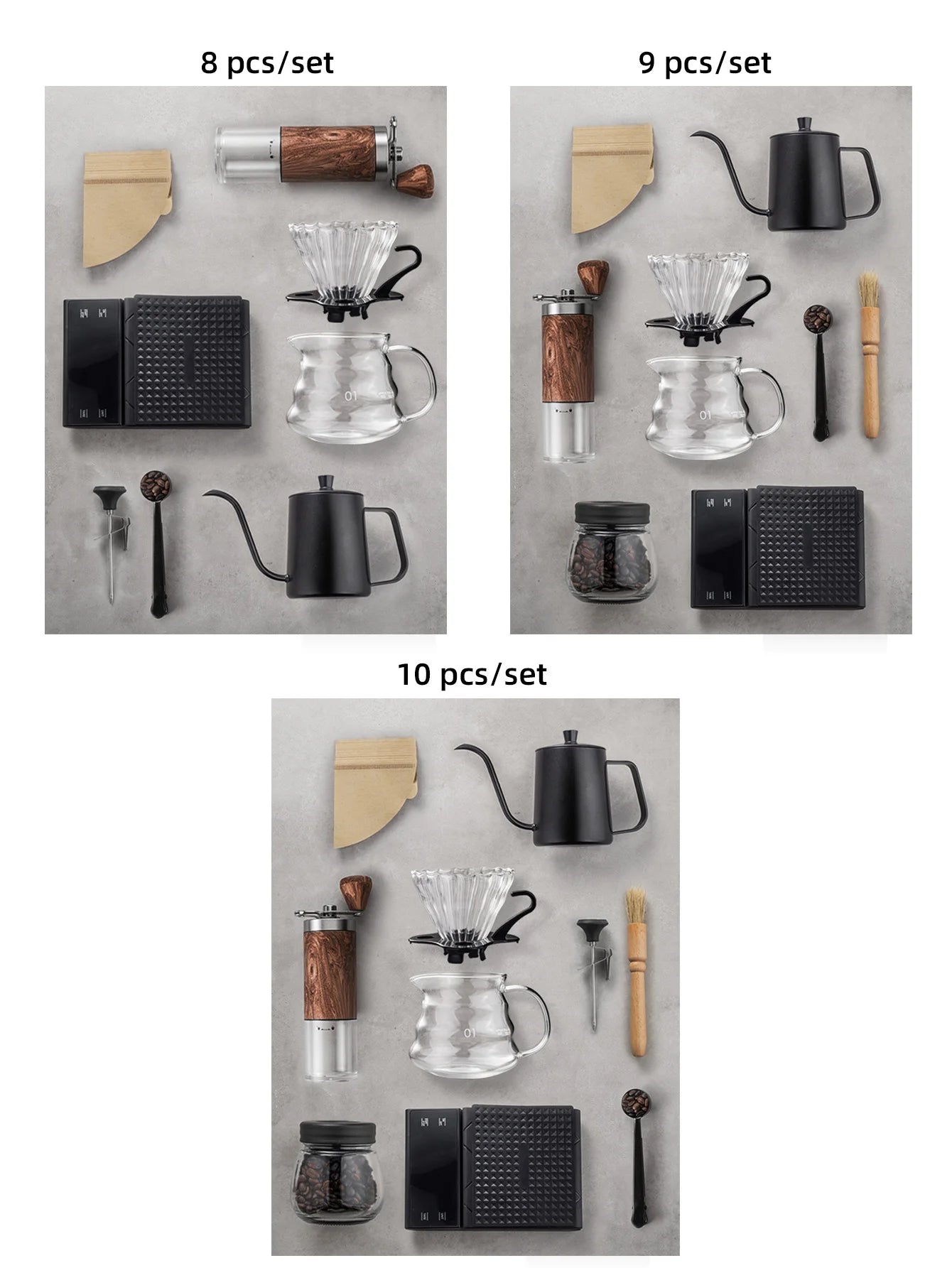 Pour Over Coffee Maker Set