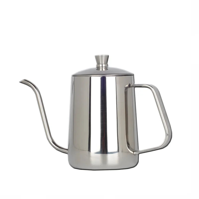 Steel Coffee Kettle 350ml 600ml Camping Home Kitchen Water Tea Coffee Pot