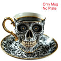 Stylish Resin Skull Coffee Mug